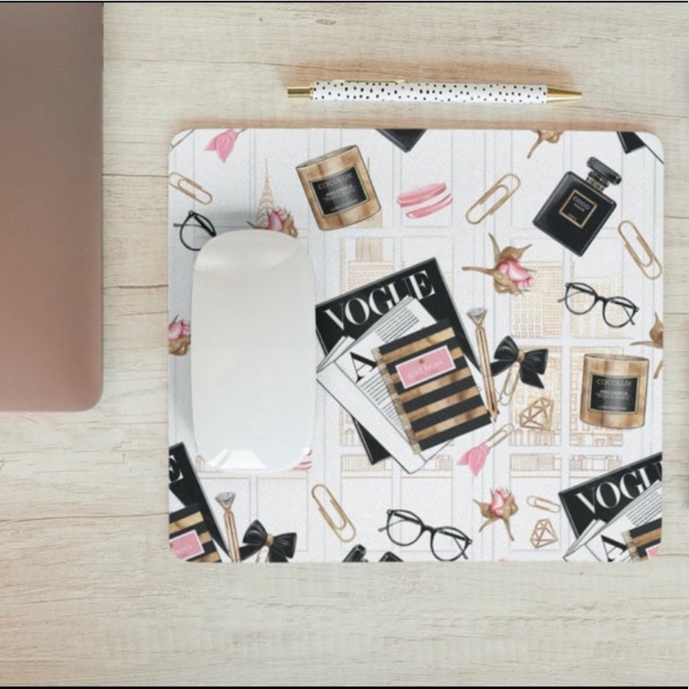 Fashion Mousepad Chic Mousepad Designer Mousepad